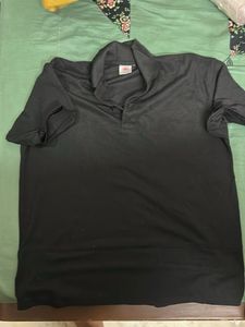 Black Polo T-Shirt