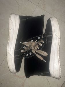 Black High Top Sneakers