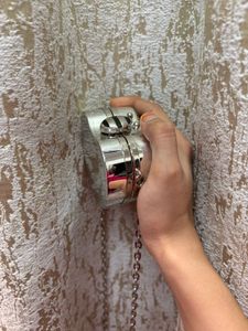 Sparkly Heart Clutch