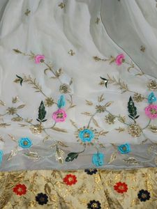 White Embroidered Salwar Kameez