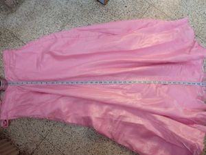 Pink &amp; Gold Embellished Anarkali Suit