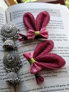 earrings of combo(3)+1pair clip🌷