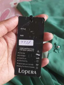 Lopera Green Embellished Top - Size XXL