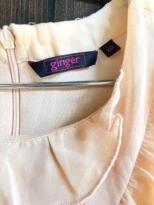 Ginger Ruffle Trim Sleeveless Blouse