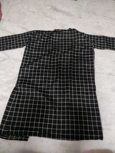 long kurti and shrug