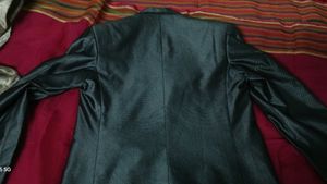 Navy Blazer &amp; Shirt Set