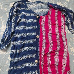 Stylish Striped Women's Kurta