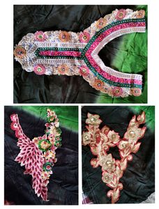 3 Neck Embroidery Design