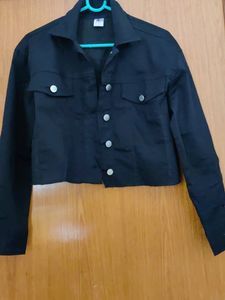 Black Short Jacket (Demin)