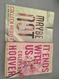 Colleen Hoover Combo: It Ends With Us & Maybe Not