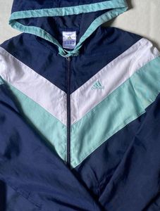 Adidas colorblock windbreaker