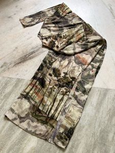 Abstract Print Midi Dress