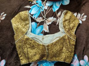 Golden Padded Blouse