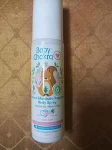 Baby Chakra Mosquito Repellent Spray Slightly Used