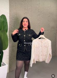 Chic Black Skirt Set