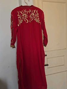 W kurti Beautiful Magenta Color