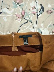 Belted Mini Skirt