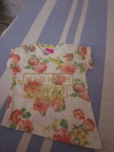 Cute Floral Kids T-Shirt