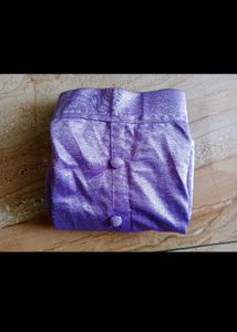 Lavender Colour Skirt And Violet Sleeveless Top