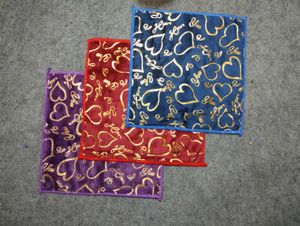 Heart Print Handkerchief/ Rumal For Women Girls 3