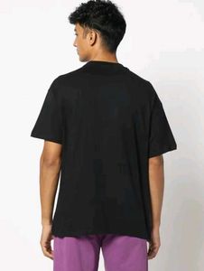 Yousta Printed Relaxed Fit Crew Neck Tshirt