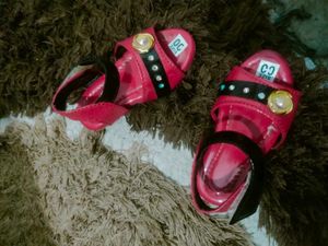 Cute red Sandals