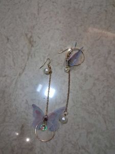 Butterfly Drop Earrings