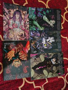 Jujutsu Kaisen Manga Volumes 6-10