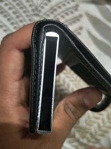 Hide &amp; Skin Black Leather Wallet