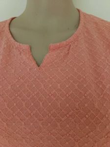 Peach Color Kurti