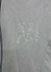 H&amp;M Crop Zip-Up Jacket