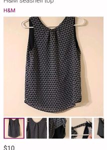 H&M Seashell Top