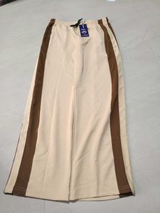 Beige Casual Track Pants