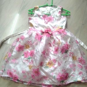 Floral Girls Party Dress