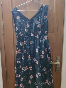 Floral Print Midi Dress