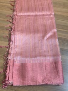 A Beautiful Pink Saree