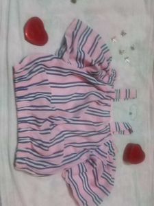 Striped Pink Top