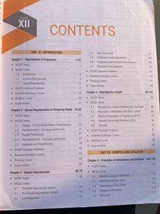 NCERT Fingertips [Biology] Class 11+12 By MTG