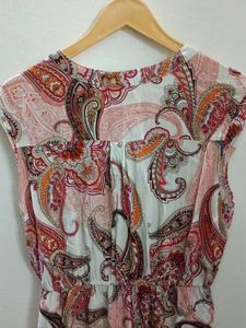 High Low Beautiful Floral Print Dress