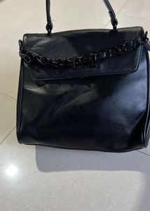 Mario Valentino Leather Crossbody Bag