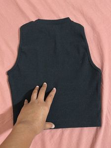 Black Crop Top