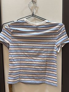 Striped Crop Top Hnm