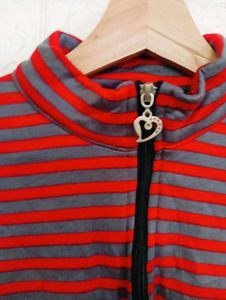 Striped Pullover Sweater