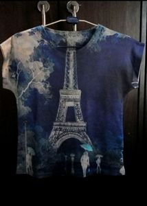 FREECULTR Blue T shirt