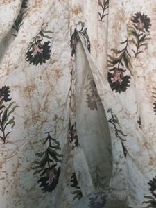 Elegant Floral Print Kurta