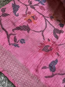 Floral Pink Dupatta