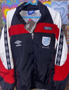 Umbro England Retro Football Jacket With Tag
