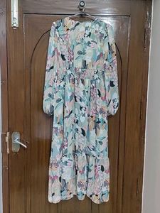 Floral Print Midi Dress