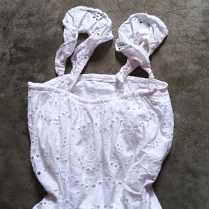 White Eyelet Sundress