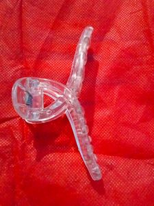 BUY ONE AT JUST 80.Clear Hair Claw Clip